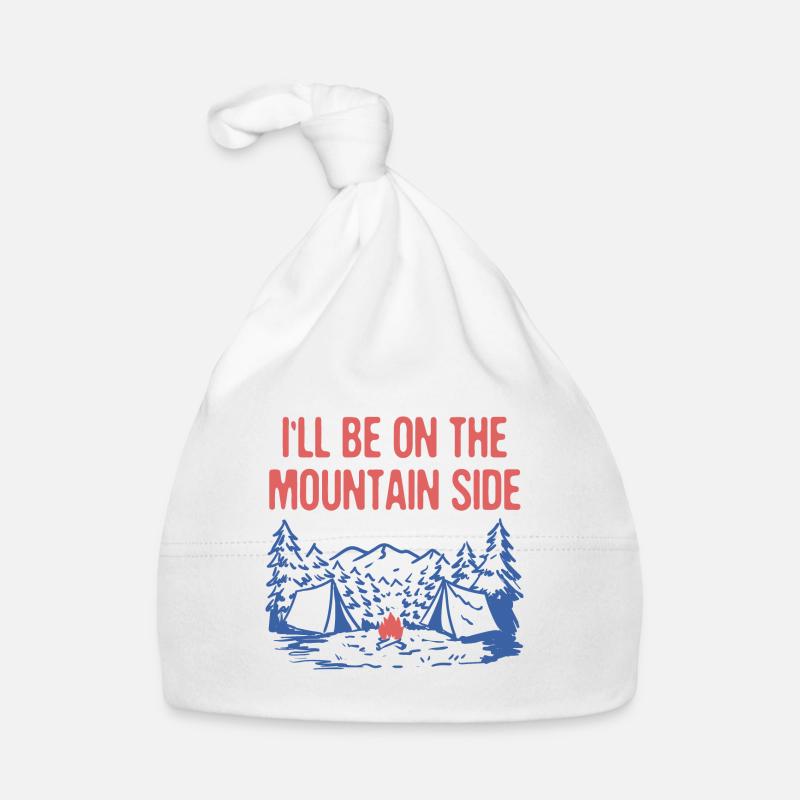 I'll be on the Mountain Side Hiking Camping Hiker Baby Bio-Mütze