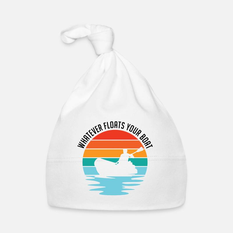 Whatever Floats Your Boat Kayaking Rowing Paddle R Baby Bio-Mütze