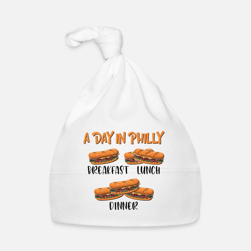 Philly Breakfast Sandwich Baby Bio-Mütze