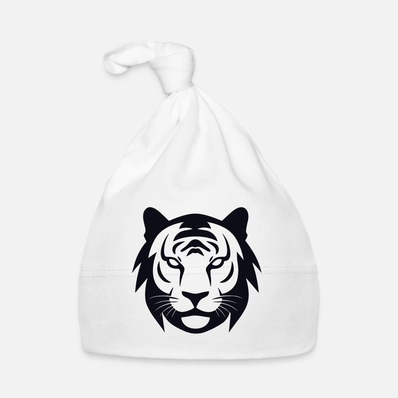 Felin Jungle Tiger Head Organic Baby Cap