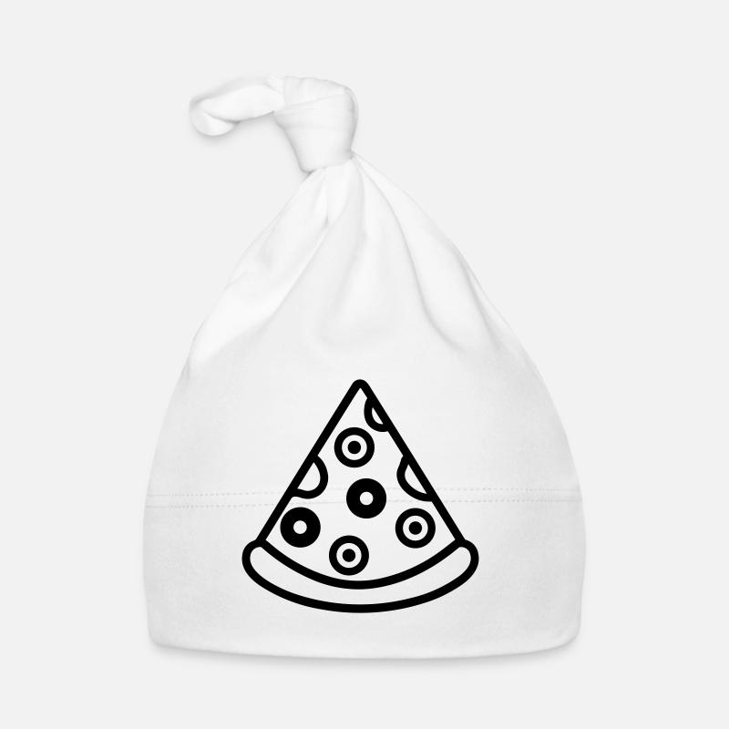 Pizzastück Baby Bio-Mütze