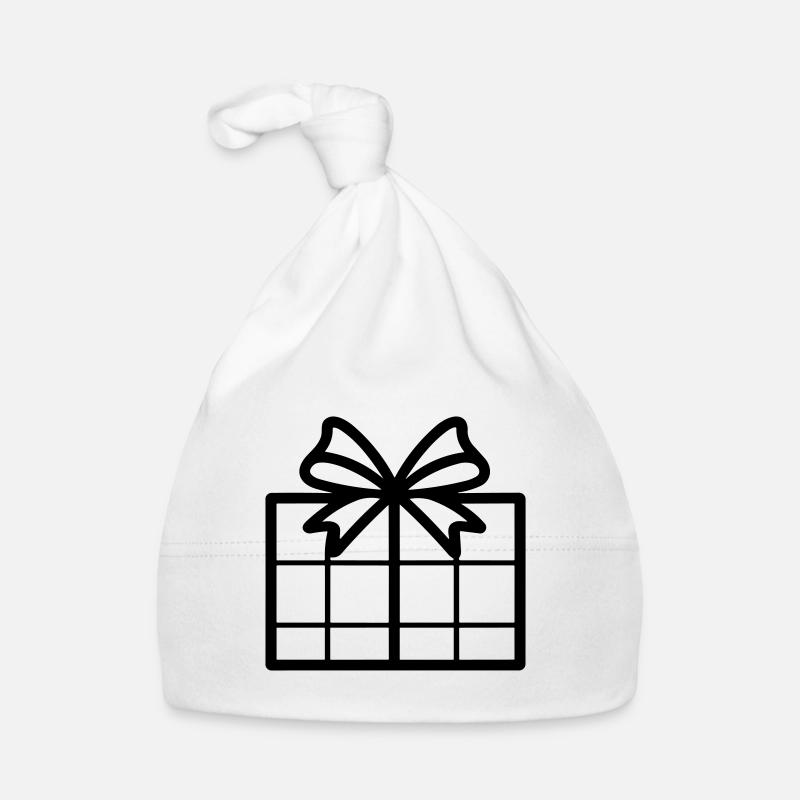 Kleine Geschenkbox Baby Bio-Mütze