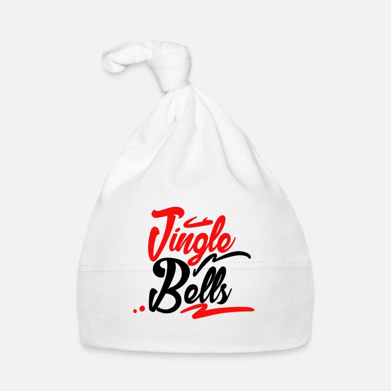Jingle Bells Christmas Organic Baby Cap