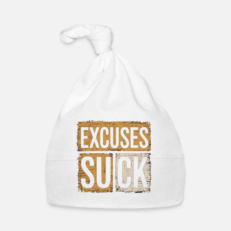 Excuses Suck 15 Baby Bio-Mütze