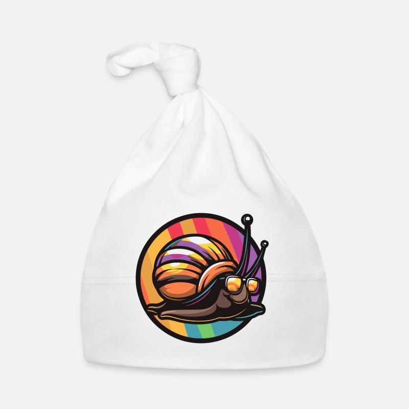 Schnecke Cool Comic Baby Bio-Mütze