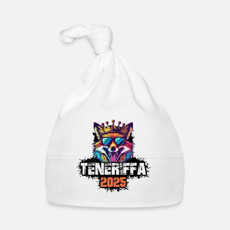 Teneriffa 2025 Urlaub Fuchs Baby Bio-Mütze
