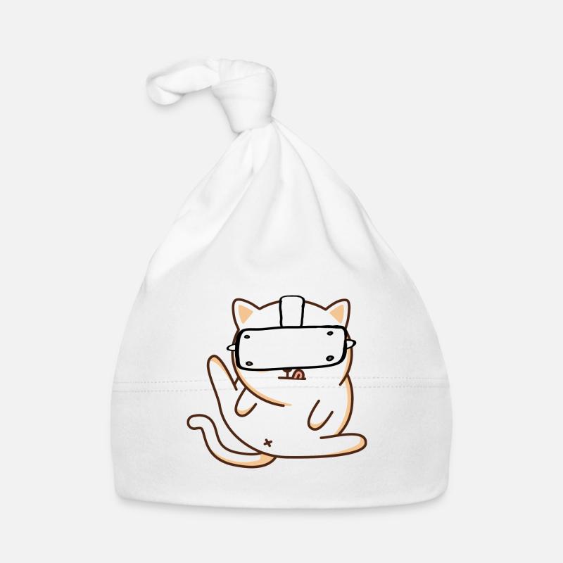 VR Cat - Virtual Reality Organic Baby Cap