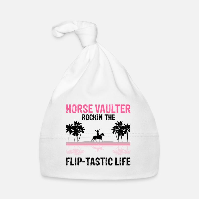 Conception de voûte et conception de chevaux de voûte Bonnet bio Bébé