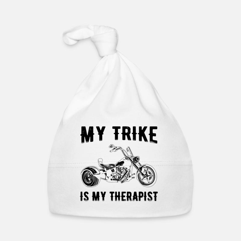 Trike Sprüche Baby Bio-Mütze