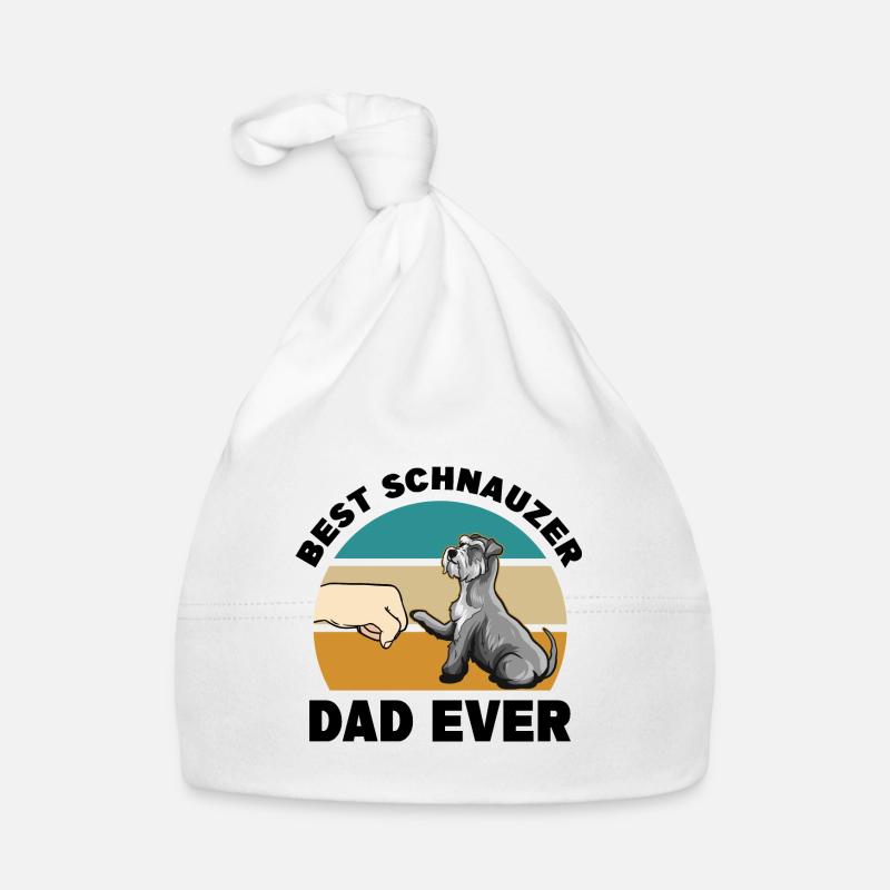 Schnauzer Baby Bio-Mütze