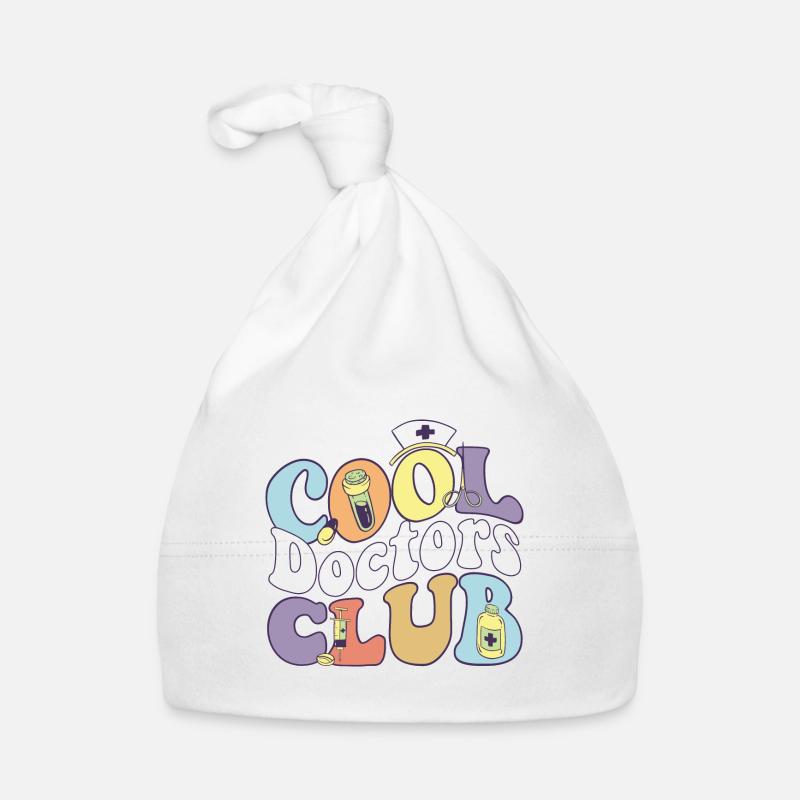 Cool Doctors Club Phisician Practitioner PHD MD Baby Bio-Mütze