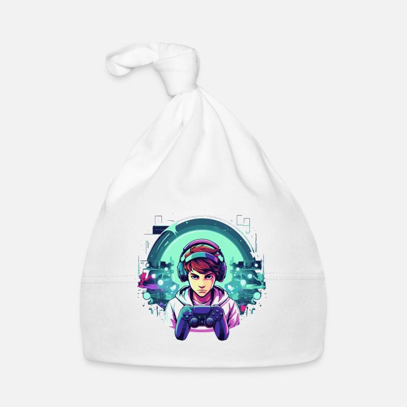 Le jeu est ma vie Bonnet bio Bébé