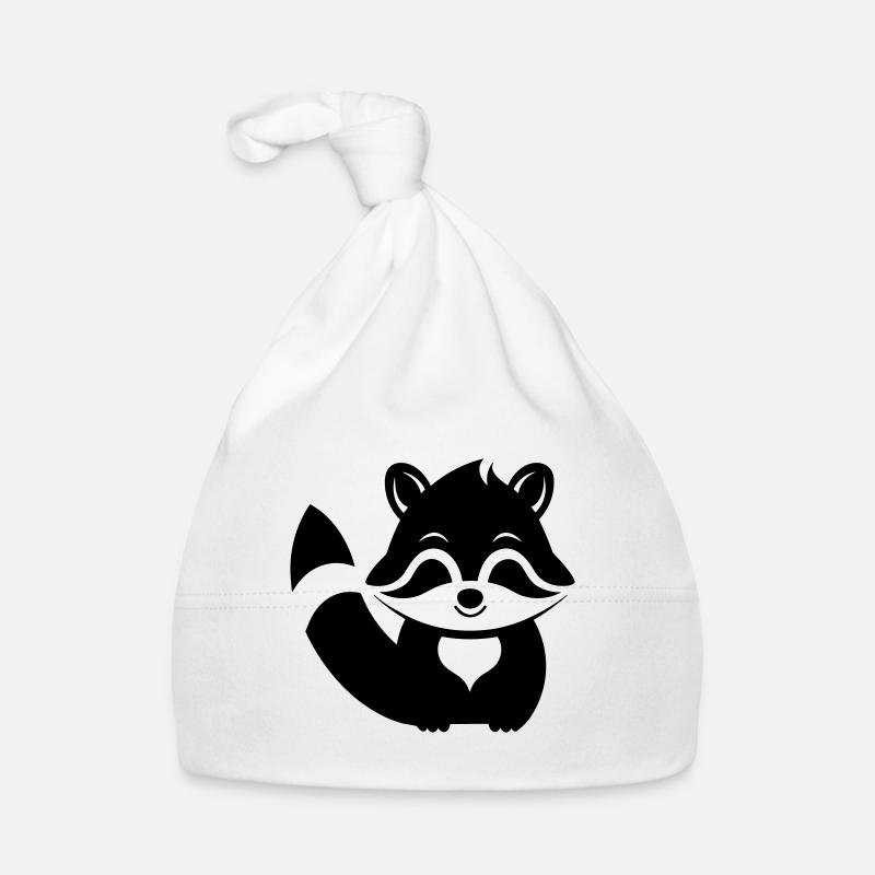Raton laveur Bonnet bio Bébé