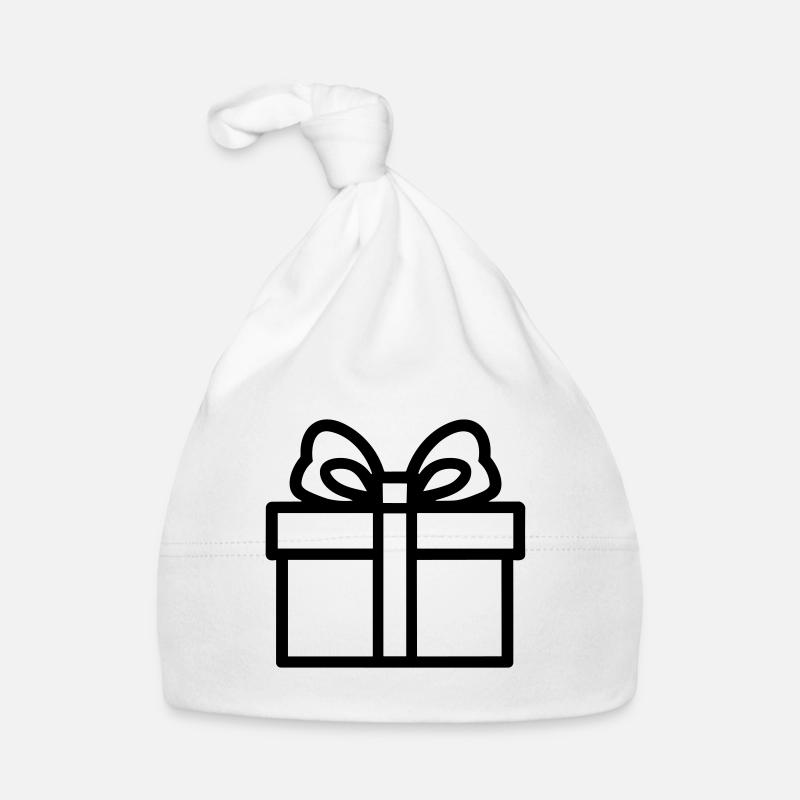 Kleine Geschenkbox Baby Bio-Mütze