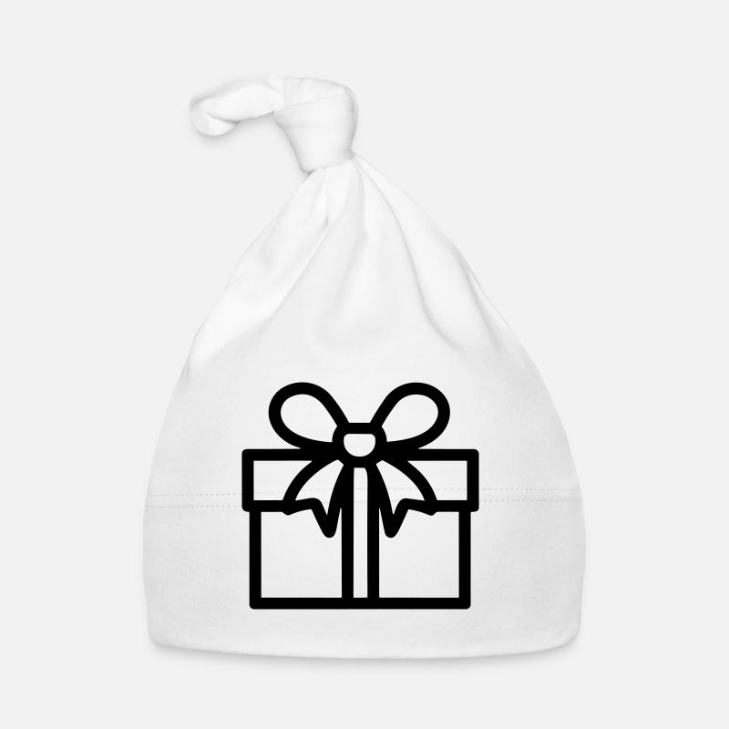 Kleine Geschenkbox Baby Bio-Mütze