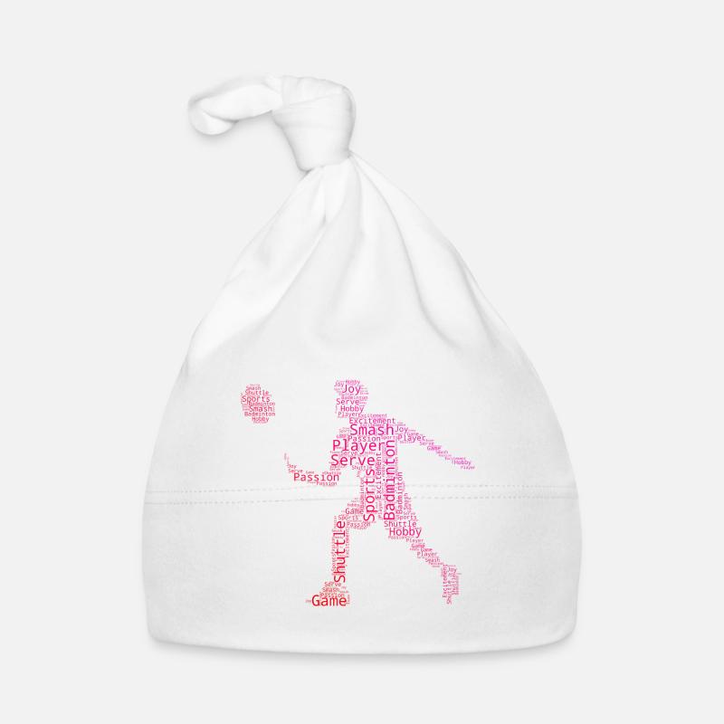 Joueurs de badminton Badminton Squash Bonnet bio Bébé