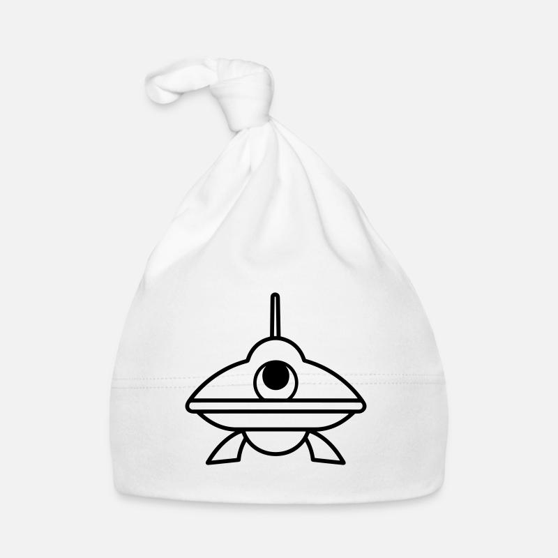 fliegende Untertasse Baby Bio-Mütze