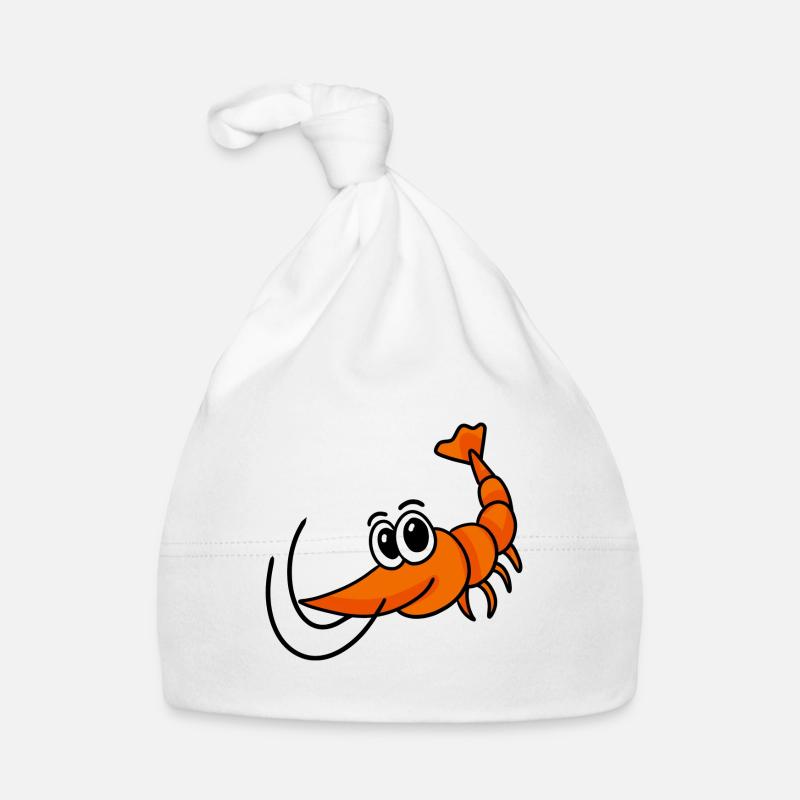 Shrimp shrimp Organic Baby Cap
