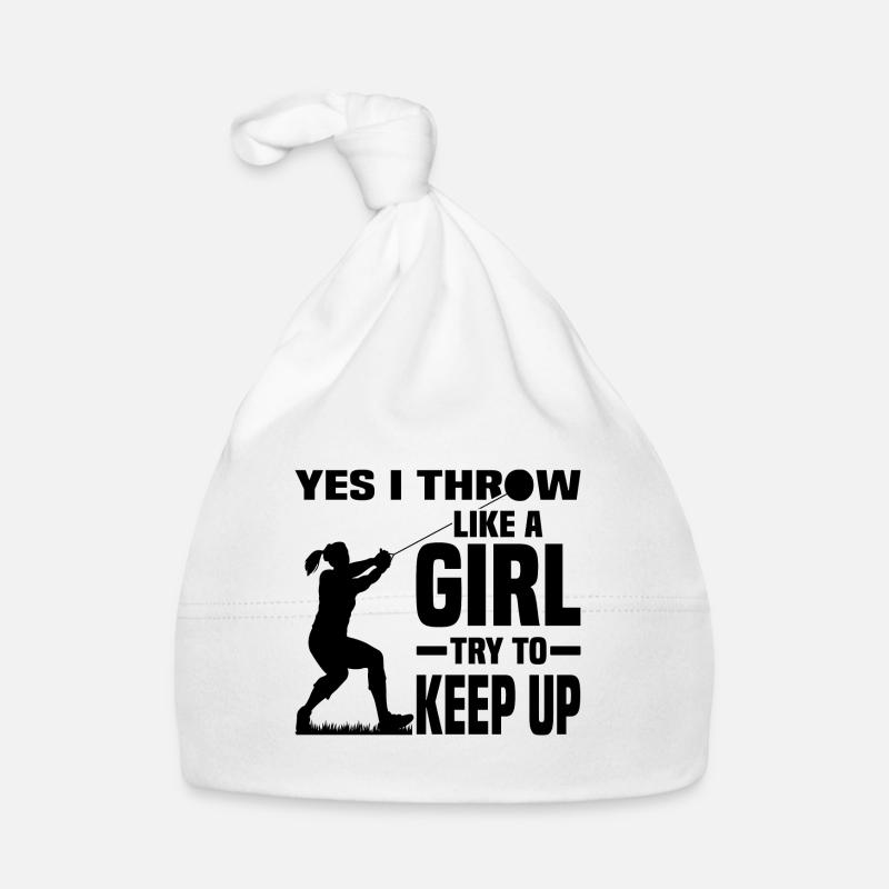 Hammer throw Organic Baby Cap