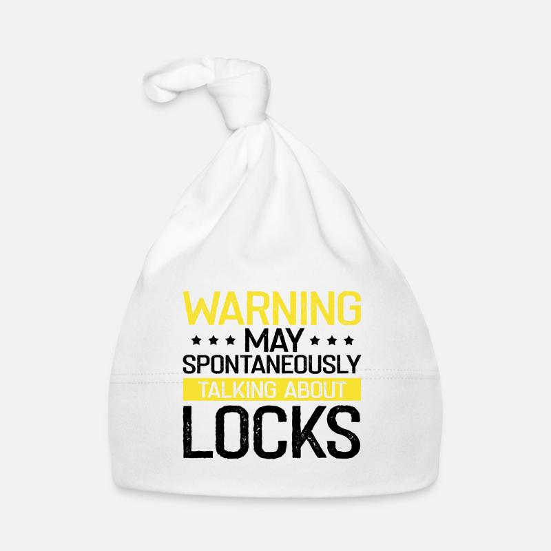 Technicien de verrouillage de serrure Schlossdienst Design Bonnet bio Bébé