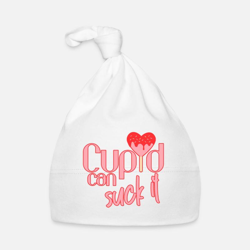 Cupidon peut le sucer 2 Bonnet bio Bébé