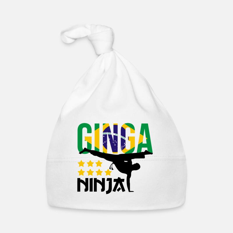 Afro-Brazilian dance saying for Capoeira Organic Baby Cap
