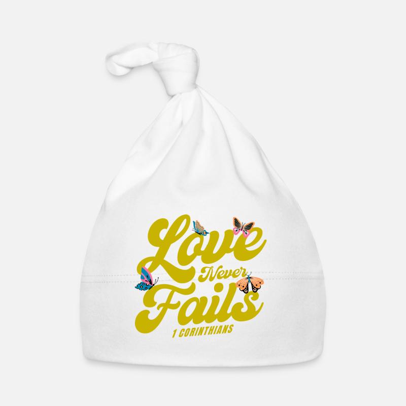 Christlich Religiös Bibelvers Geschenk Baby Bio-Mütze