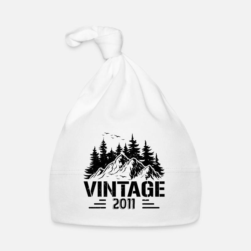 T-Shirt VINTAGE 2011 Organic Baby Cap
