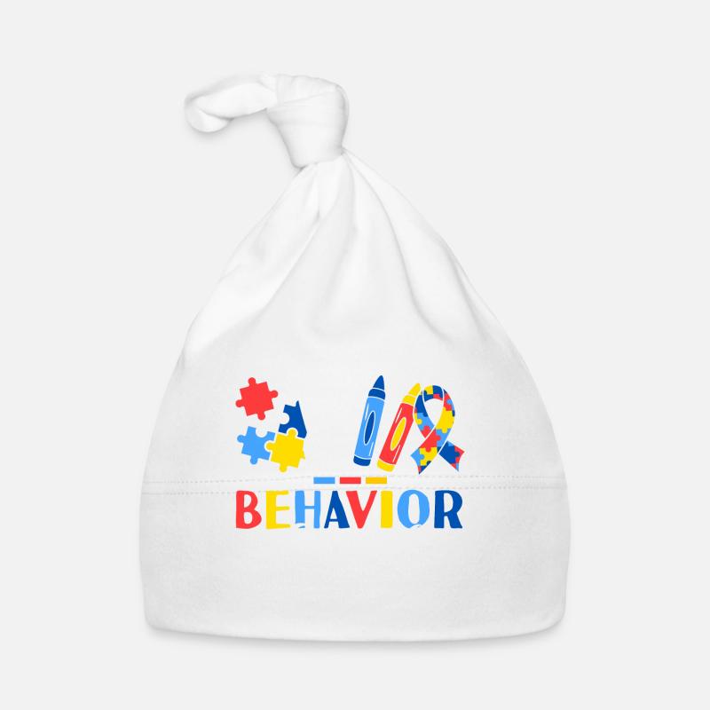 Behavior Squad ABA Therapist Applied Behavior Organic Baby Cap