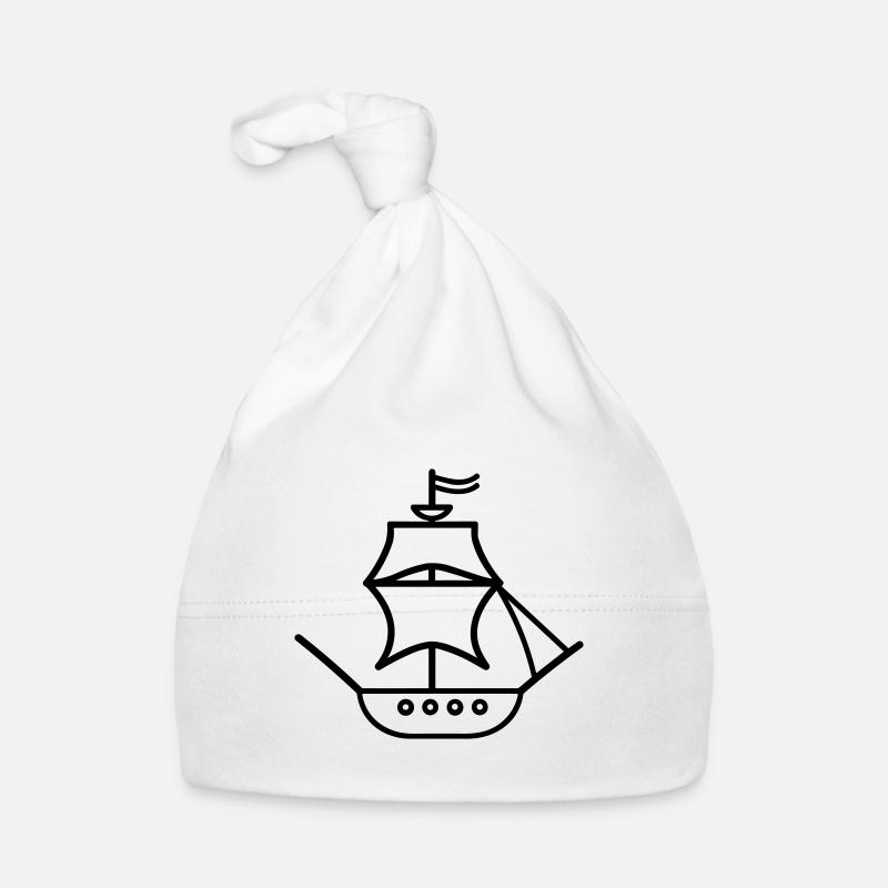 Bateau pirate Bonnet bio Bébé