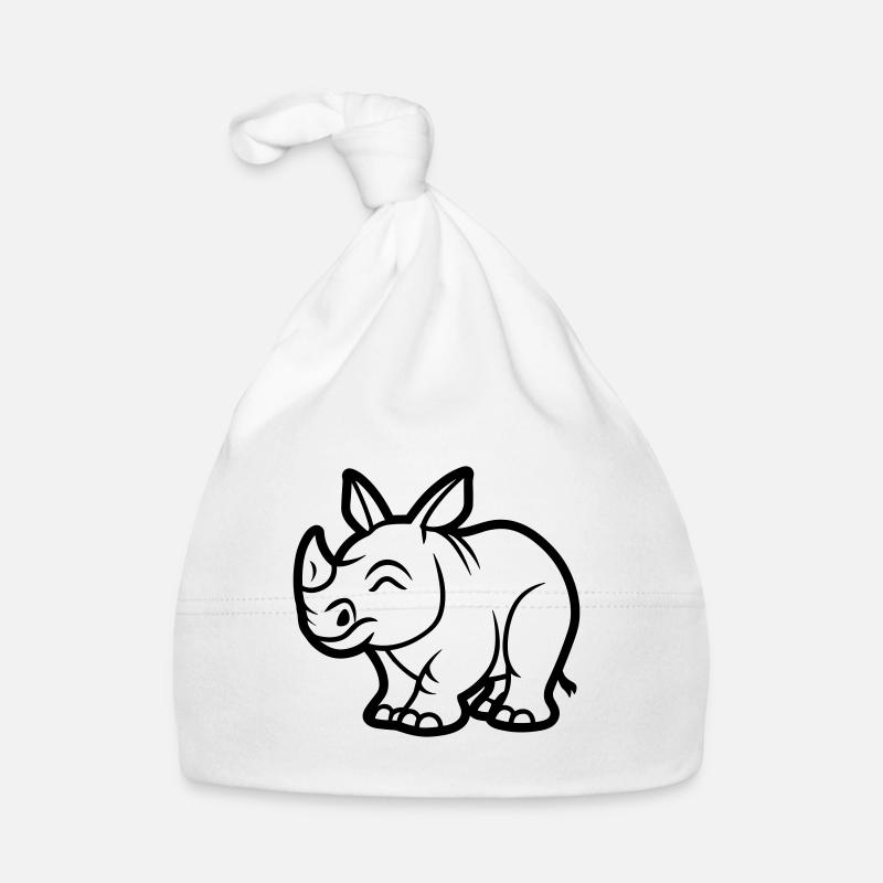 Rhinoceros Organic Baby Cap