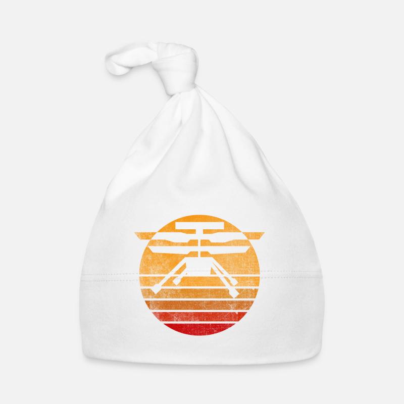 Mars Planet Espace Spatial Bonnet bio Bébé