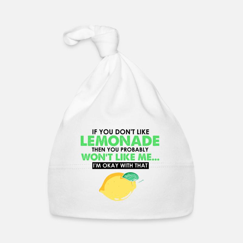 Limonade Limonade Limonade Limonade Stand Design Bonnet bio Bébé