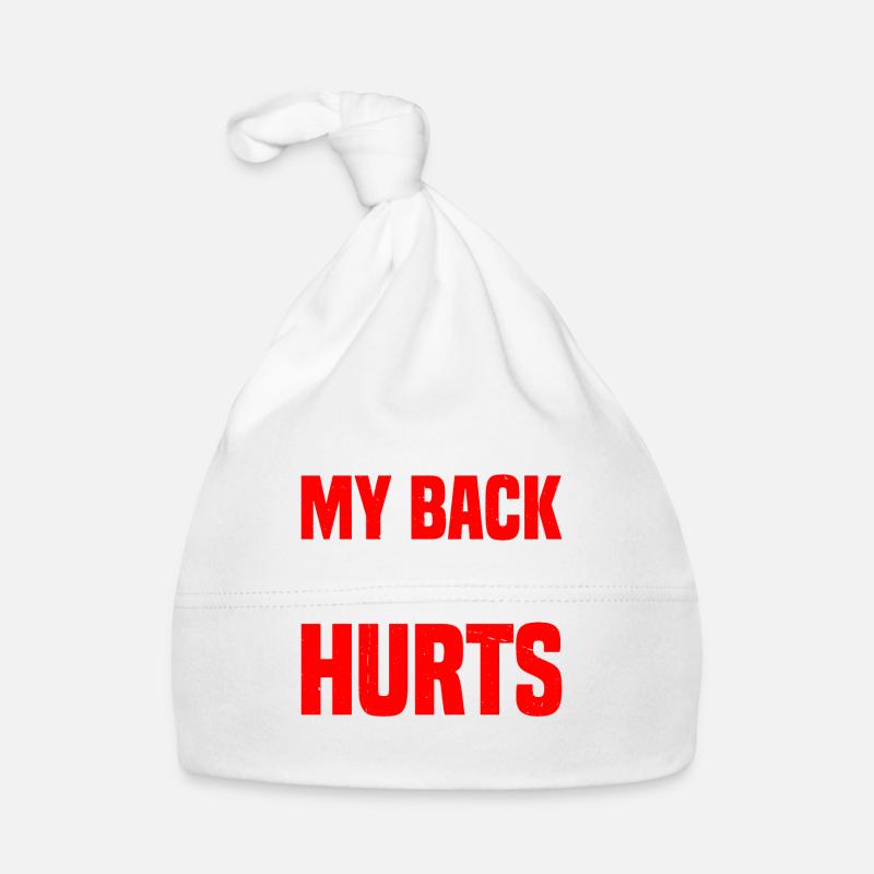 Mon dos et mon corps me font mal 3 Bonnet bio Bébé