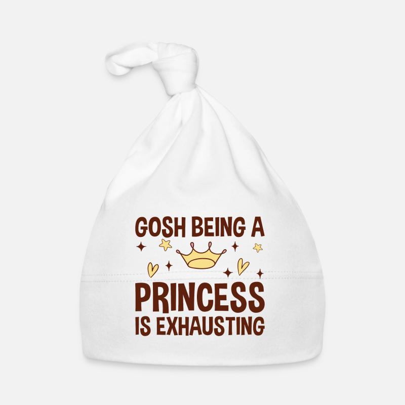 Mon Dieu, être une princesse est épuisant 2 Bonnet bio Bébé