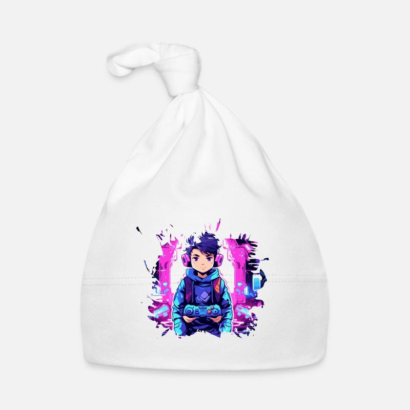 Gaming ist mein Leben Baby Bio-Mütze