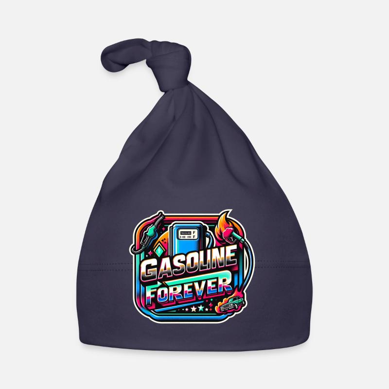 Gasoline Forever 17 Organic Baby Cap