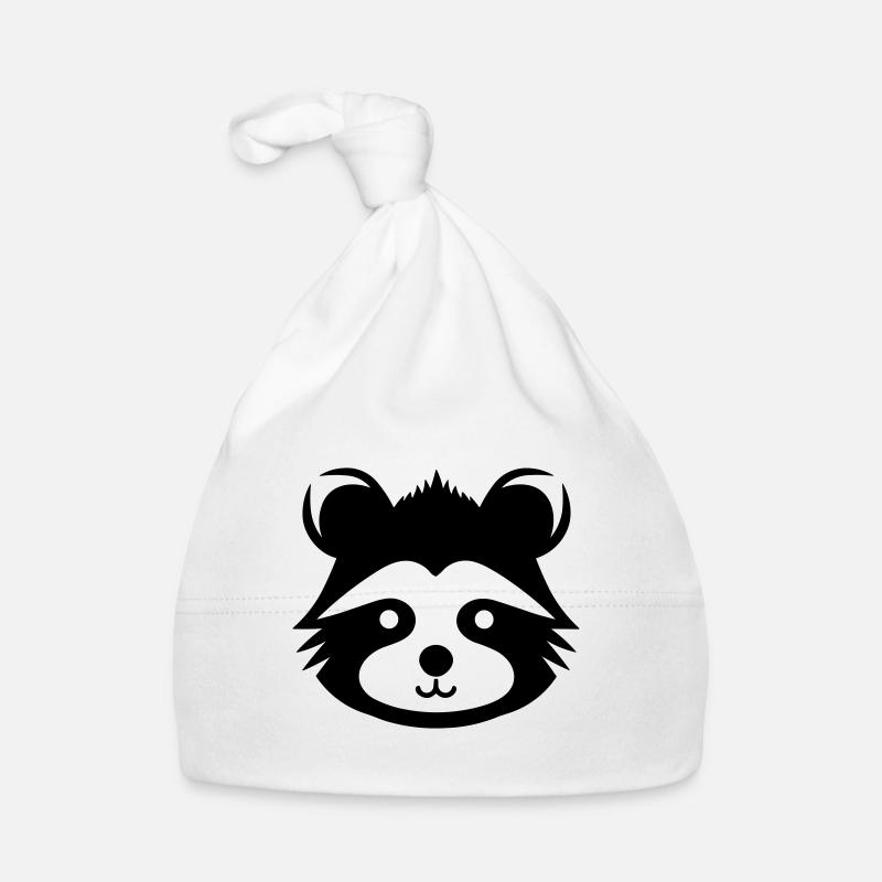 Panda-Kopf Baby Bio-Mütze