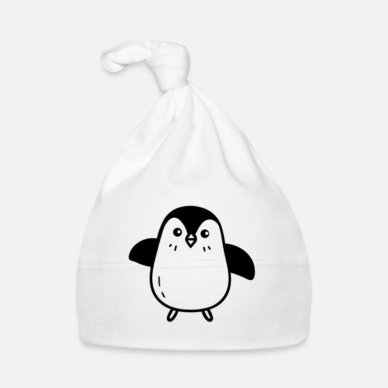 Pinguin Baby Bio-Mütze