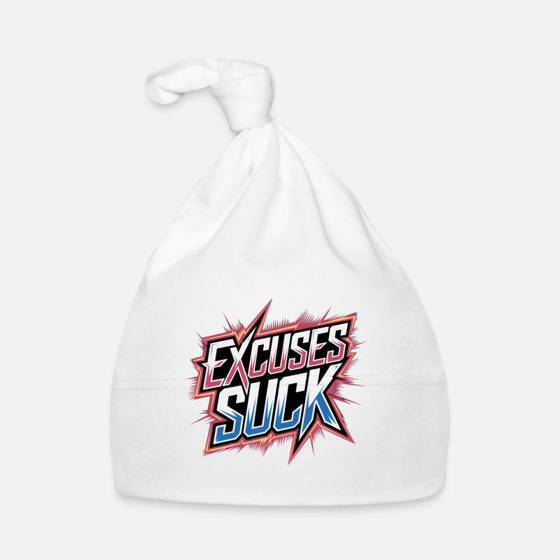 Excuses Suck 13 Baby Bio-Mütze