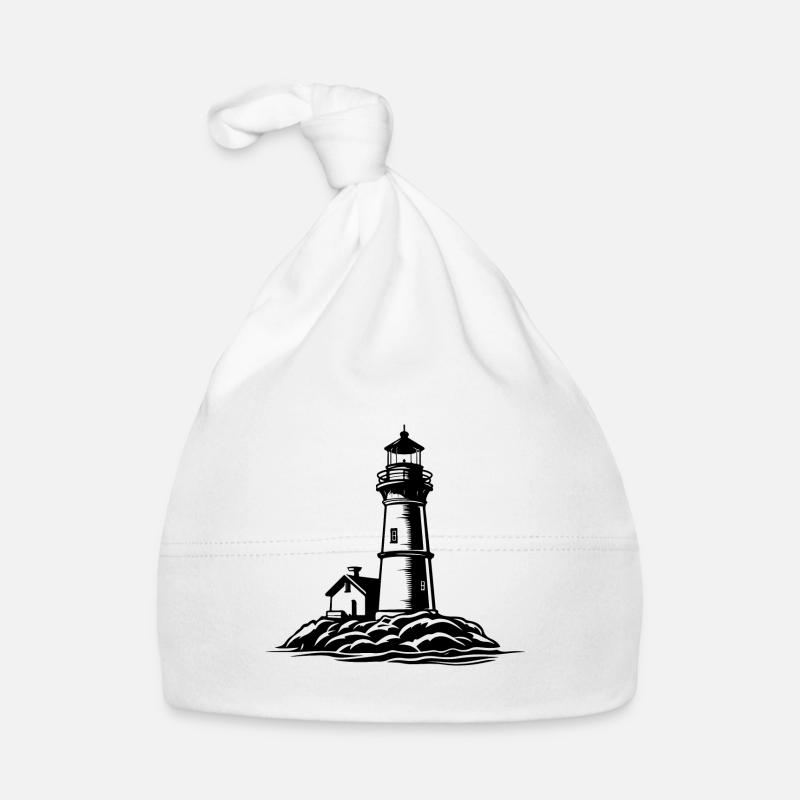 Lighthouse Icon Organic Baby Cap