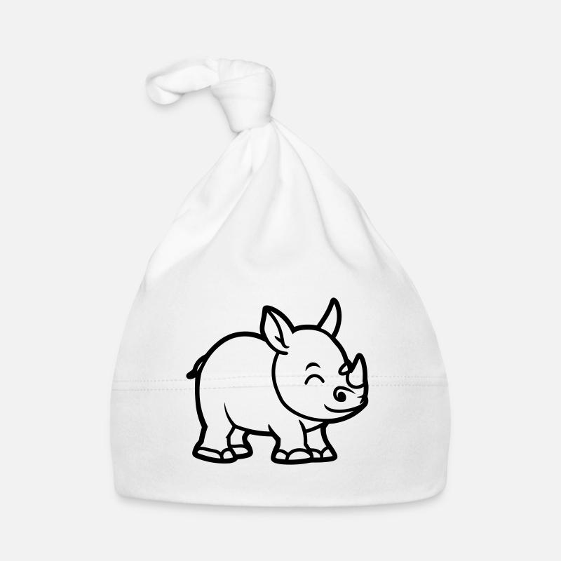 Rhinoceros Organic Baby Cap