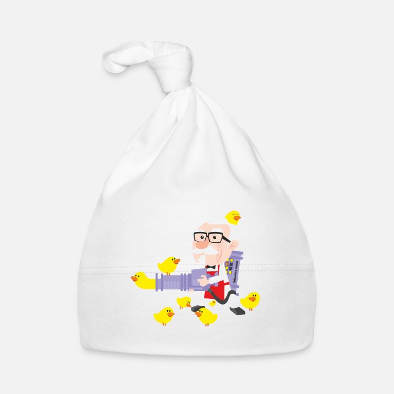 Le Coronel et le Chicken-o-matic Bonnet bio Bébé