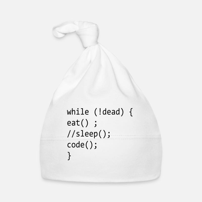 Code Admin Informatique Nerd Programmation Bonnet bio Bébé
