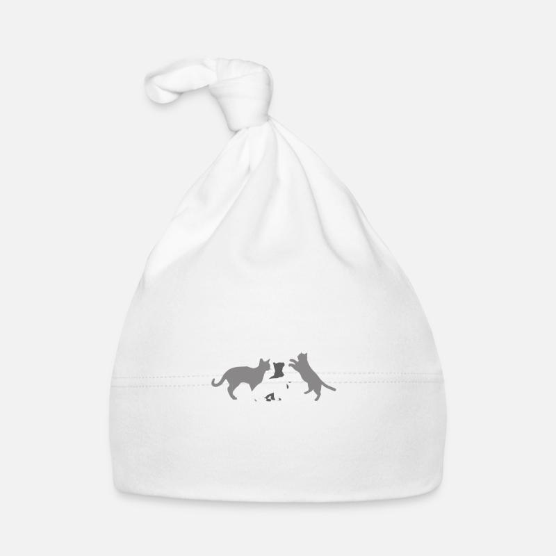 Introvertiert aber bereit über Katzen zu sprechen Baby Bio-Mütze