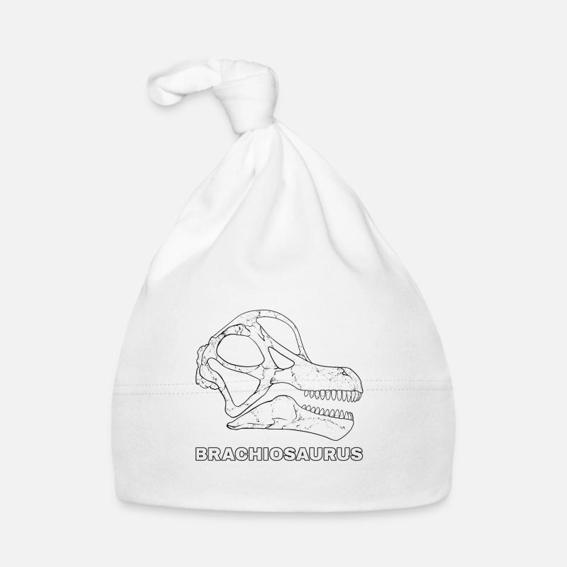 Brachiosaurus Fossil Head Organic Baby Cap
