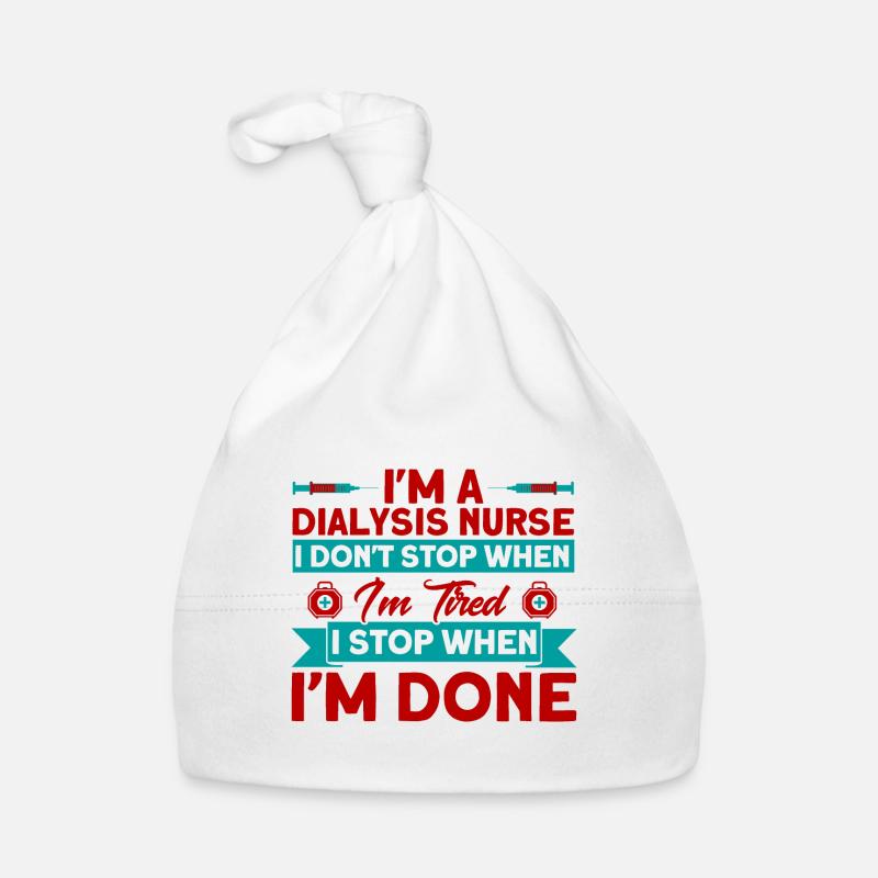 Dialyse Behandlung Dialyse Dialyse Schwester Gesch Baby Bio-Mütze