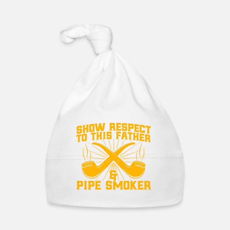Pipe Enthusiast Pipe Lover Pipe Smoke Organic Baby Cap