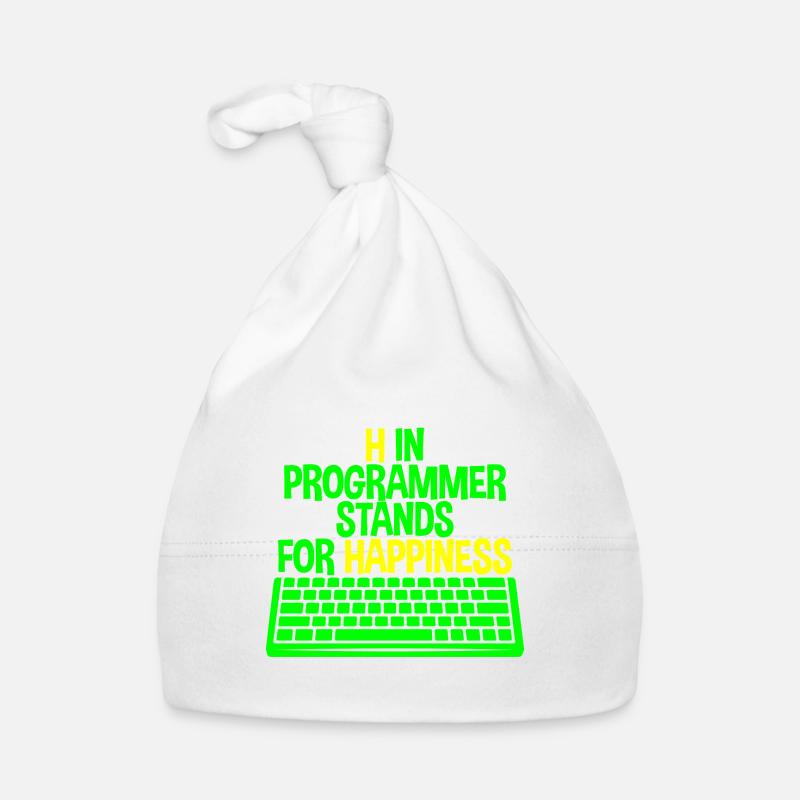H In Programmer représente le bonheur 4 Bonnet bio Bébé