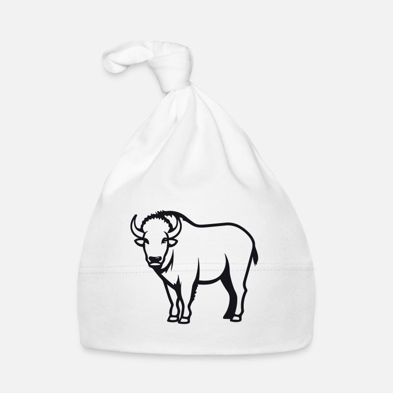 Büffel Baby Bio-Mütze
